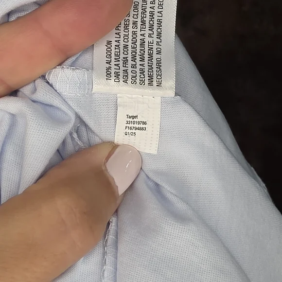 Wild Fable Target Graphic Tee Shirt Short Sleeve Oversized Sky Blue XL - Picture 8 of 8